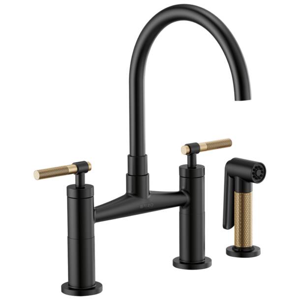 Brizo Litze® Pull Down Faucet With Square Spout And Knurled Handle And Reviews Perigold